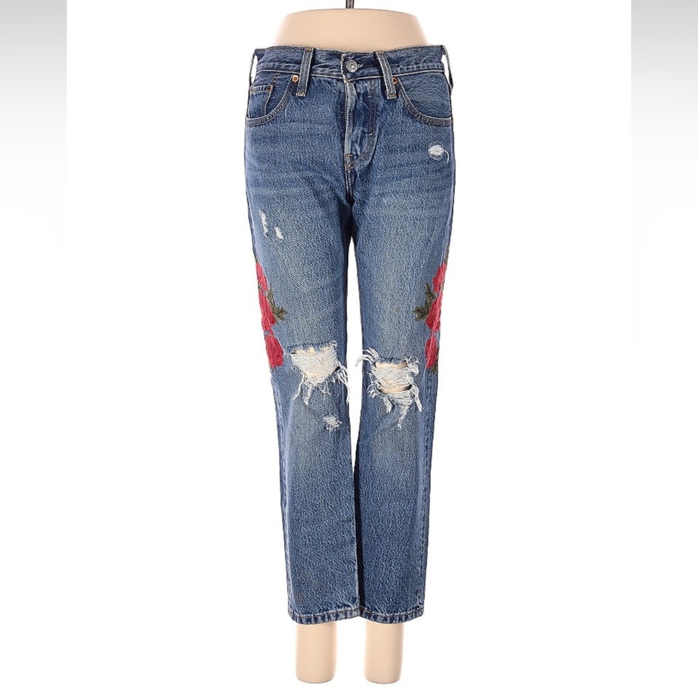 Embroidered Levi Strauss Signature jeans
